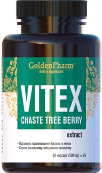 Витекс (Vitex) 500 мг препарат Golden Farm 90 капсул (44820183471093)