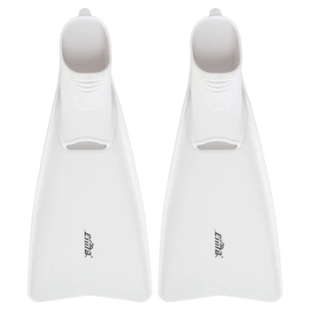 Ласты тренировочные с закрытой пяткой Cima Swim 8967 размер XS (34-35) White