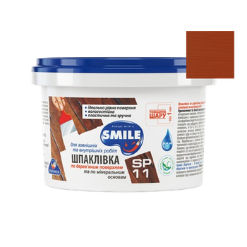 Шпатлевка по дереву Smile SP-11 махагон 0.7 кг