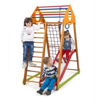 Детский спортивный комплекс SportBaby BambinoWood Plus 1