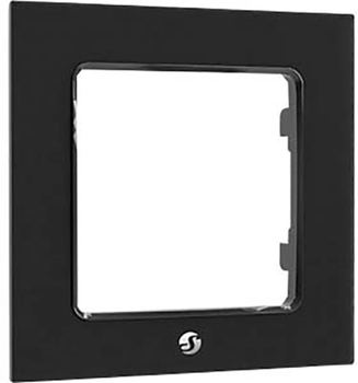 Рамка для настінного вимикача Shelly "Wall Frame 1" чорна (3800235266250)