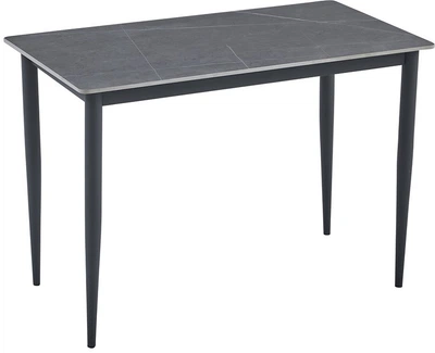Стіл керамічний нерозкладний Vetro Mebel TM-110 Петра Грей матовий (TM-110-petra-grey)