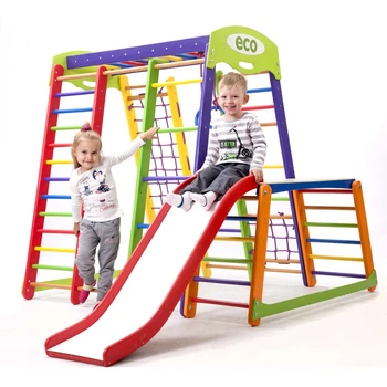 Спортивный комплекс для дома SportBaby Акварелька Plus 1-1