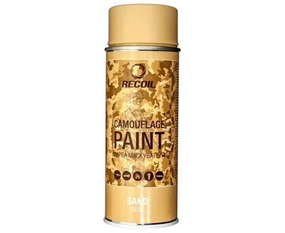 Маскировочная аэрозольная краска Recoil 400мл (песок)