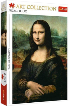 Puzzle Trefl Art Collection Mona Lisa 1000 elementów (5900511105421)