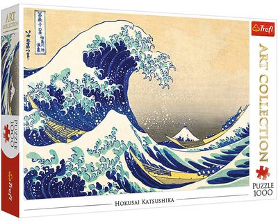 Пазл Trefl Art Collection Велика хвиля в Канагаві 1000 елементів (5900511105216)