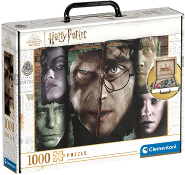 Пазл Clementoni Brief Case Harry Potter 1000 елементів (8005125396559)