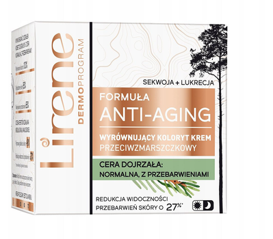 Krem do twarzy Lirene Formula Anti-Aging Color Balancing Anti-wrinkle Cream 50 ml (5900717761513)