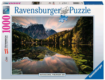 Puzzle Ravensburger Jezioro Piburger 1000 elementów (4005556173266)