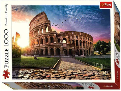 Puzzle Trefl Koloseum w promieniach słońca 1000 elementów (5900511104684)