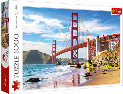 Puzzle Trefl Most Golden Gate San Francisco USA 1000 elementów (5900511107227)