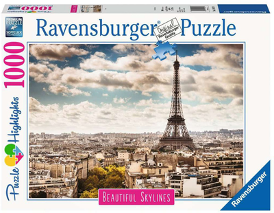 Puzzle Ravensburger Paryż 1000 elementów (4005556140879)