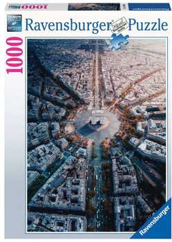 Puzzle Ravensburger Paryż z lotu ptaka 1000 elementów (4005556159901)