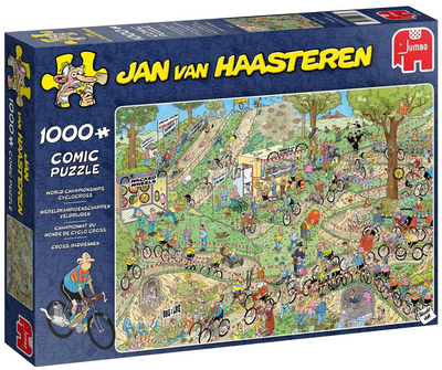Puzzle Jumbo Wyścig rowerowy 1000 elementów (8710126191743)