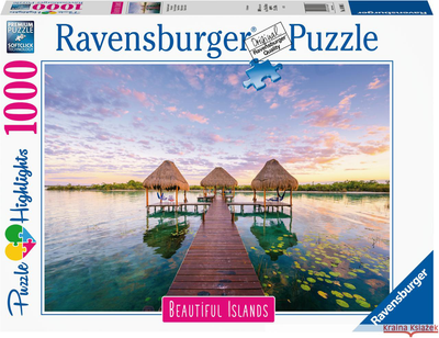 Puzzle Ravensburger Wyspy tropikalne 1000 elementów (4005556169085)