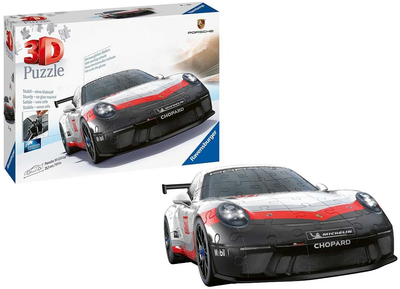 3D Puzzle Ravensburger Pojazdy Porsche 911 GT3 Cup 108 elementów (4005556115570)