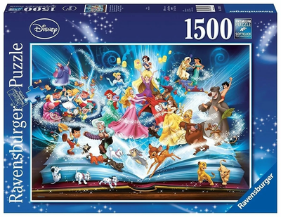 Пазл Ravensburger Книга оповідань Disneya 1500 елементів (4005556163182)