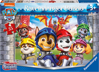 Puzzle Ravensburger Psi Patrol - Rycerze 35 elementów (4005556056170)