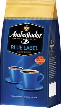 Кофе в зернах Ambassador Blue Label 1 кг (7612654000034)
