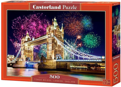 Puzzle Castorland Tower Bridge Londyn 500 elementów (5904438052592)