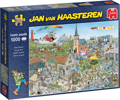 Puzzle Jumbo Wakacje na wyspie 1000 elementów (8710126200360)