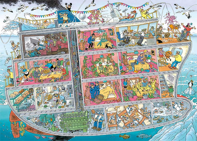Puzzle Jumbo Statek wycieczkowy 1000 elementów(8710126200216)