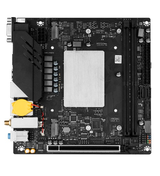 Мат.плата з процесором Maxsun MoDT 12450h itx wifi, i5-12450H (4p(ht) 3.3-4.4Ghz+4E), Int.Video(CPU), 4xSATA3, 1xPCI-E 8x 4.0, 2*m.2 4 *m.2 3.0, Intel ac9560, rtl8125b+rtl8111h, vga/dp/2*hdmi, mini-ITX