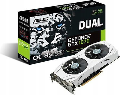 Видеокарта ASUS DUAL-GTX1070-O8G