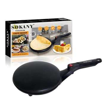 Блинница Sokany SK-5208 электрическая , антипригарная 20 см - 650 Вт