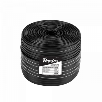 Капельная лента 16 мм шаг 10 см толщина стенки 0,2 мм Pestan Hirro Tape бухта 100 м
