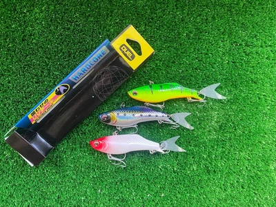 Набір Vib Раттлин ,Hardcore Fintail Vibe S (70 мм\18 г) (3шт)(Fishing) (8206-н1)