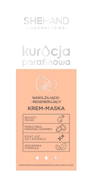 Крем-маска для рук SheHand Kuracja Parafinowa зволоження та регенерація 75 мл (5903031258073)