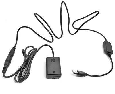 Муфта Sony NP-FW50 + адаптер живлення від USB