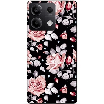 Чехол силиконовый бампер Candy для Xiaomi Poco X6 5G с рисунком Розы цветы