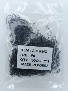 Гачок KUMHO технічна упаковка 1000 шт AJI-RING BN № 6