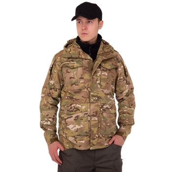 Куртка тактична з окремою флісовою підстібкою SP-Sport ZK-25 розмір: XXXL Колір: Камуфляж Multicam