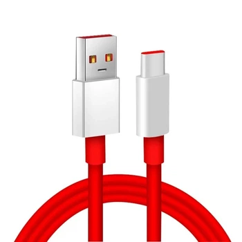 Кабель для зарядки Oneplus 10T Nord CE 3 Supervooc Warp Charge Usb Type C Cable 100W 65W 8A Fast Charge One Plus 10 Pro 9RT (No Brand)