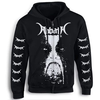 Толстовка на молнии Talisman ABBATH Face Черный XL (MW101)