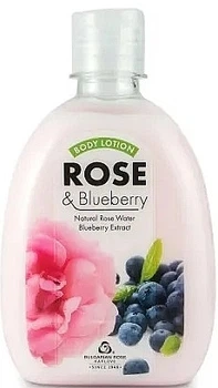 Лосьйон для тіла "Роза та чорниця" - Bulgarian Rose & Blueberry Body Lotion 320ml (320ml) (1020213-1351565-2)