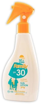 Сонячний лосьйон для всієї родини SPF30 - Madis Sea n Sun Family Sun Lotion SPF30 220ml (220ml) (1022749-1354479-2)