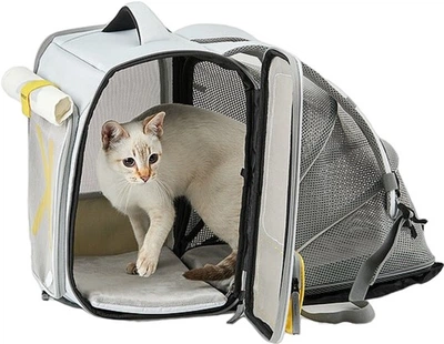 Рюкзак-переноска Petkit Breezy xZone Pet Carrier Grey (P7703 Grey)