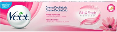 Крем для депиляції Veet Silky & Fresh Depilatory Cream Normal Skin 200 мл (8410104437749)