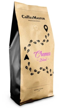 Кава в зернах CoffeeMaster "Crema Blend" 1кг