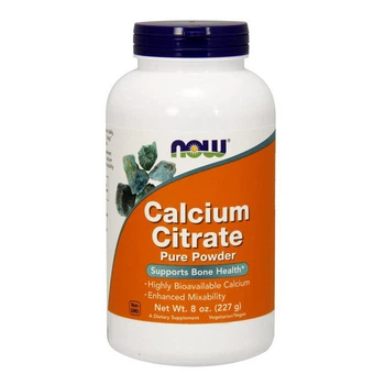 Кальцій цитрат в порошку, NOW Calcium Citrate Pure Powder (227 г)