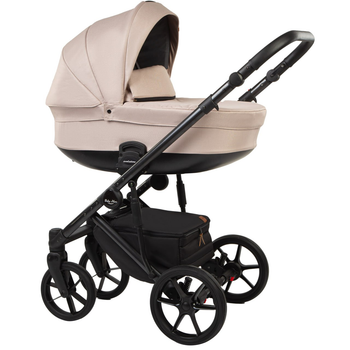 Детская универсальная коляска 2 в 1 бежевый Baby Merc Evolution 04B Польша