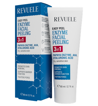 Ензимний пілінг для обличчя 3 в 1 Revuele Easy Peel 80мл