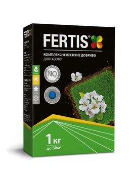 Удобрение Fertis NPK 17-6-11+ME 1кг для газонов