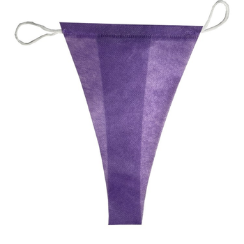 Трусики-стрінги Monaco Style, розмір S/M, фіолет (50 шт.), спанбонд
