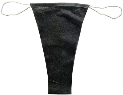 Трусики-стрінги Monaco Style, розмір S/M, чорні (50 шт.), спанбонд