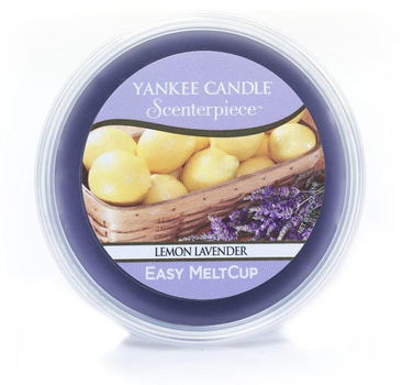 Wosk Yankee Candle Scenterpiece Easy Melt Cup do elektrycznego kominka Lemon Lavender 61 g (5038580055139)